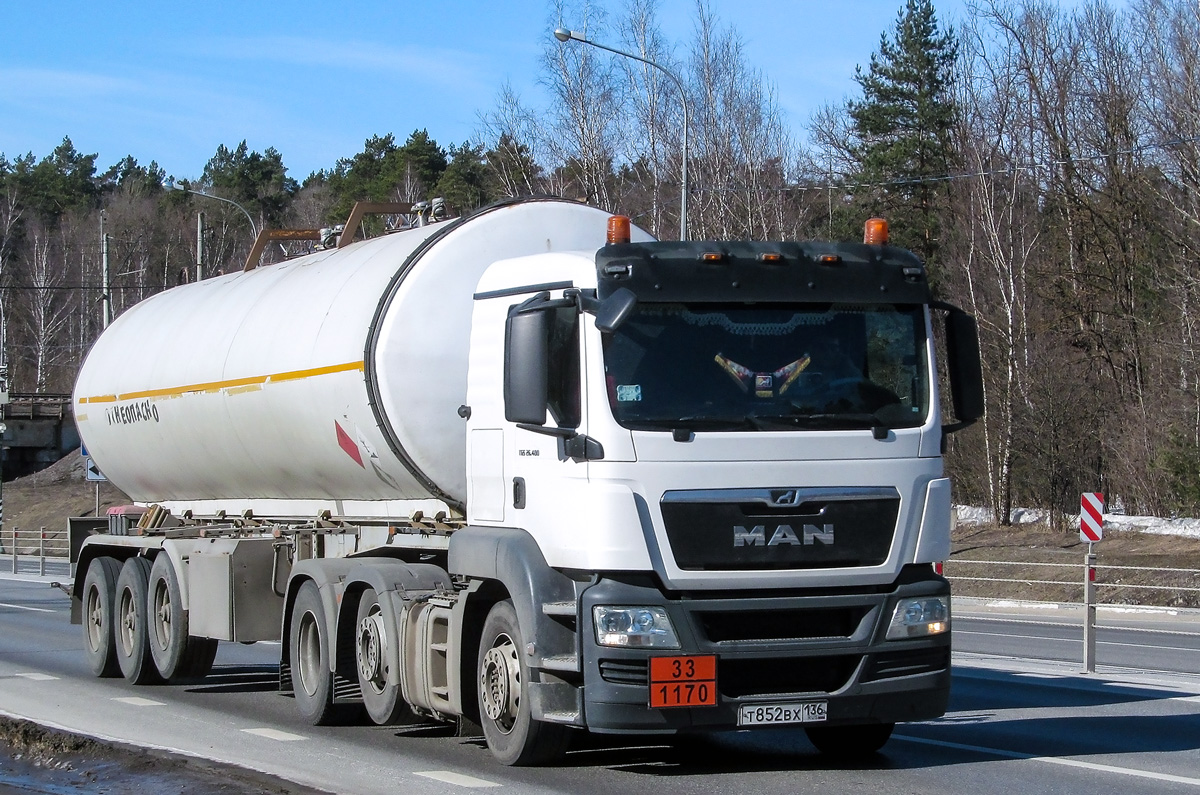 Воронежская область, № Т 852 ВХ 136 — MAN TGS 26.400