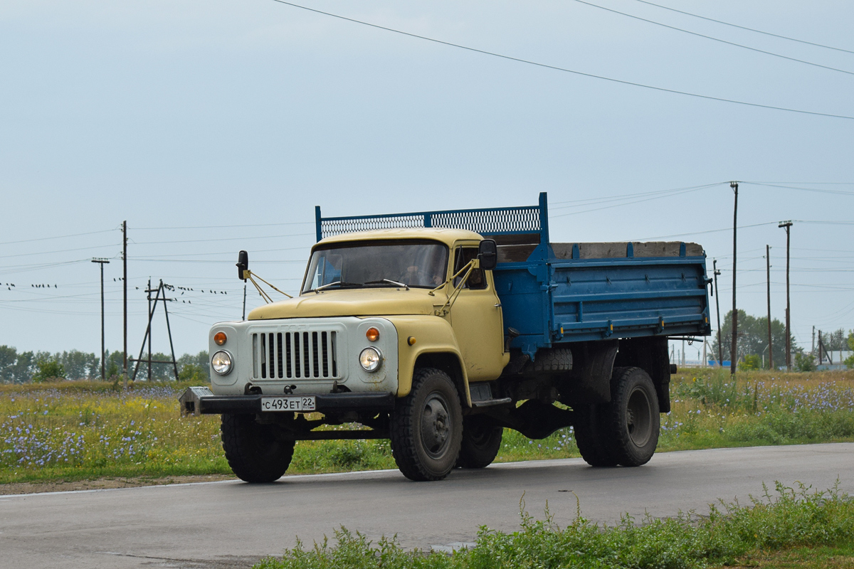 Алтайский край, № С 493 ЕТ 22 — ГАЗ-53-02