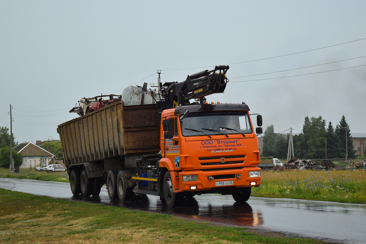 Алтайский край, № С 958 ХО 22 — КамАЗ-65115-A5(48)