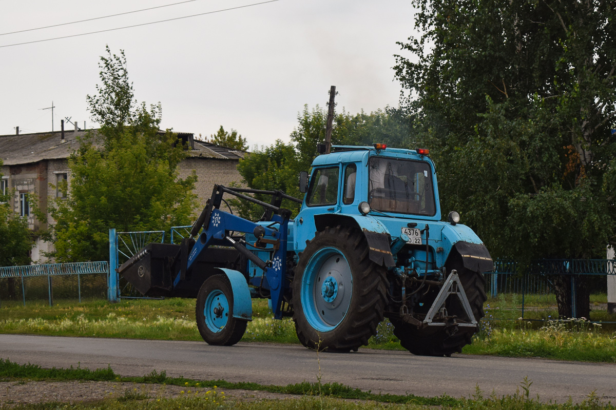 Алтайский край, № 4376 АО 22 — МТЗ-80