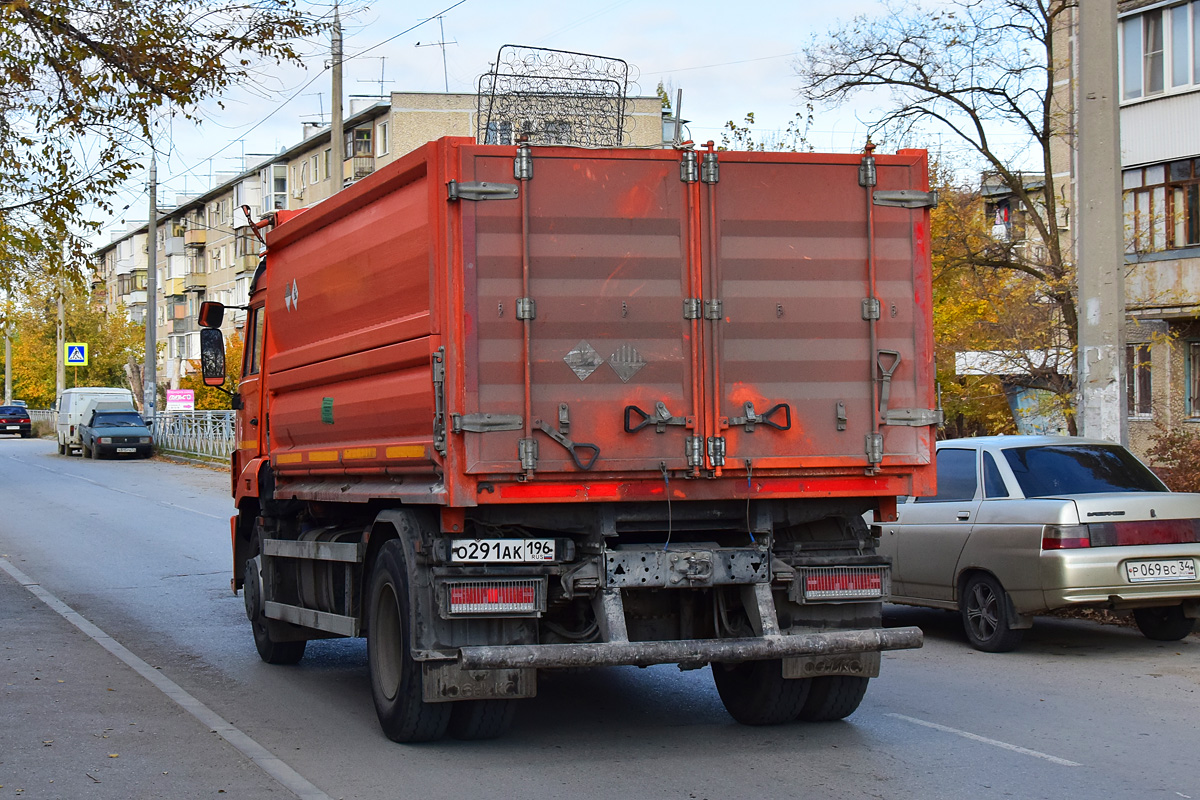 Волгоградская область, № О 291 АК 196 — КамАЗ-43253-G5(69)