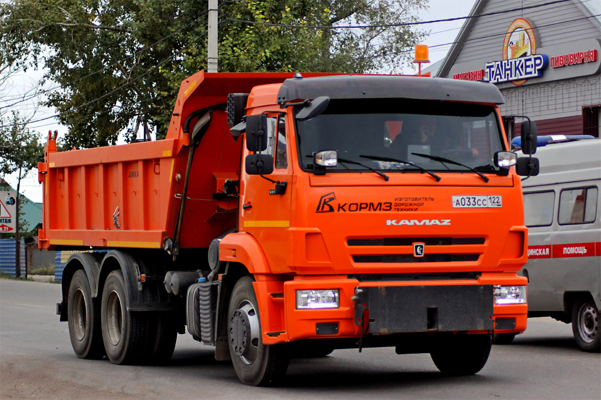Алтайский край, № А 033 СС 122 — КамАЗ-65115-50