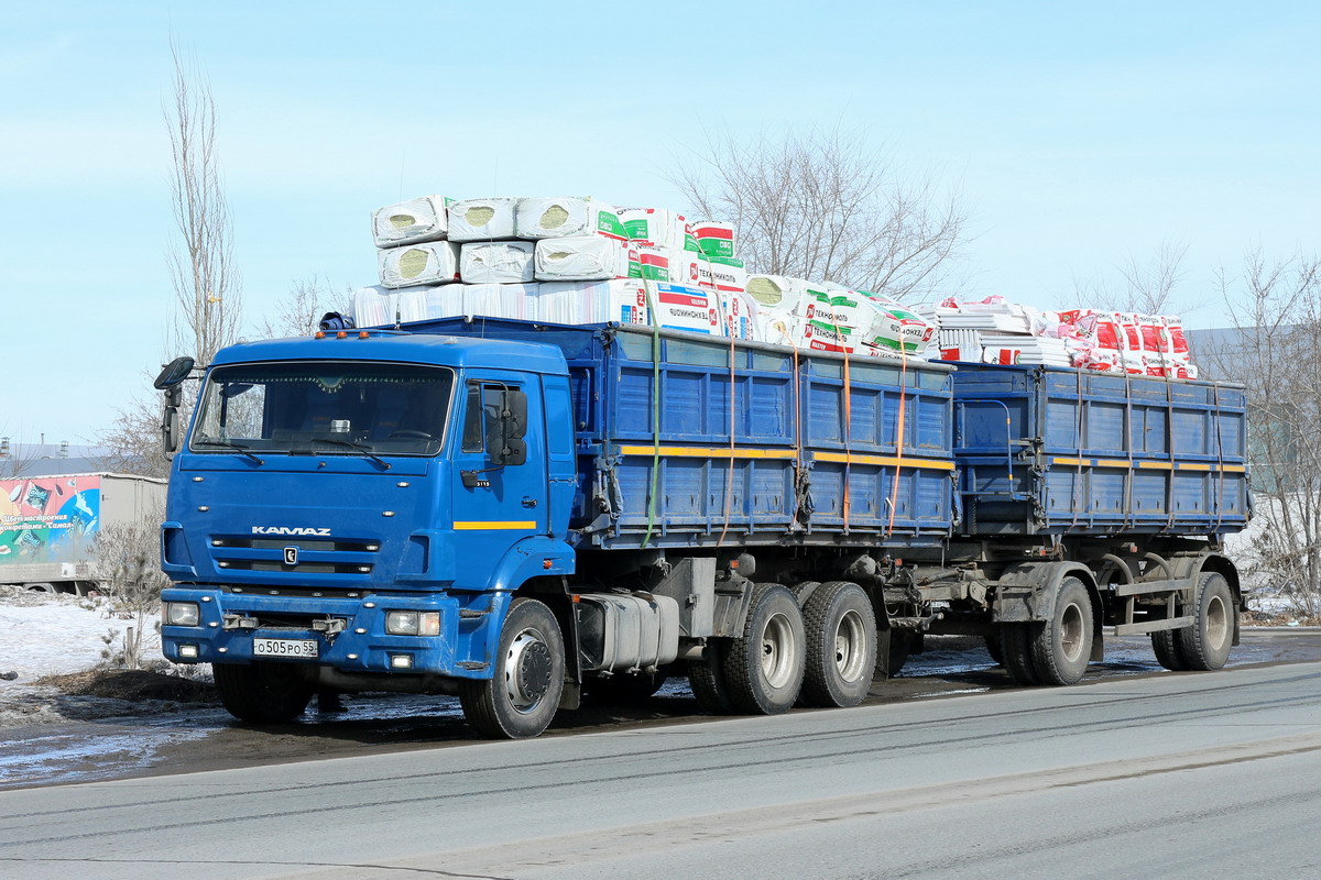 Омская область, № О 505 РО 55 — КамАЗ-65115-N3(78)
