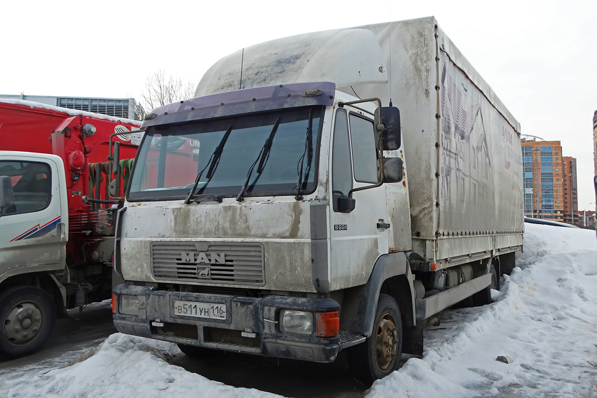 Татарстан, № В 511 УН 116 — MAN L2000 (общая модель)
