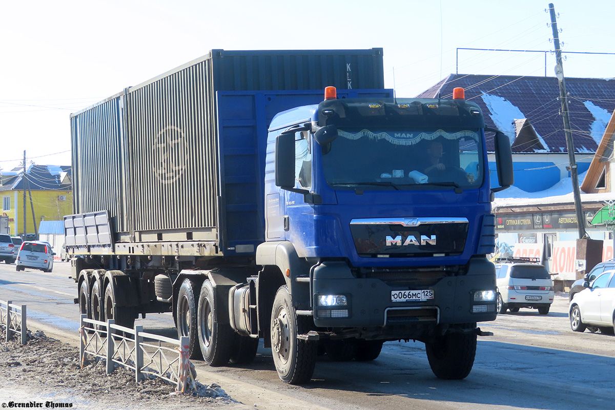 Саха (Якутия), № О 066 МС 125 — MAN TGS 40.480