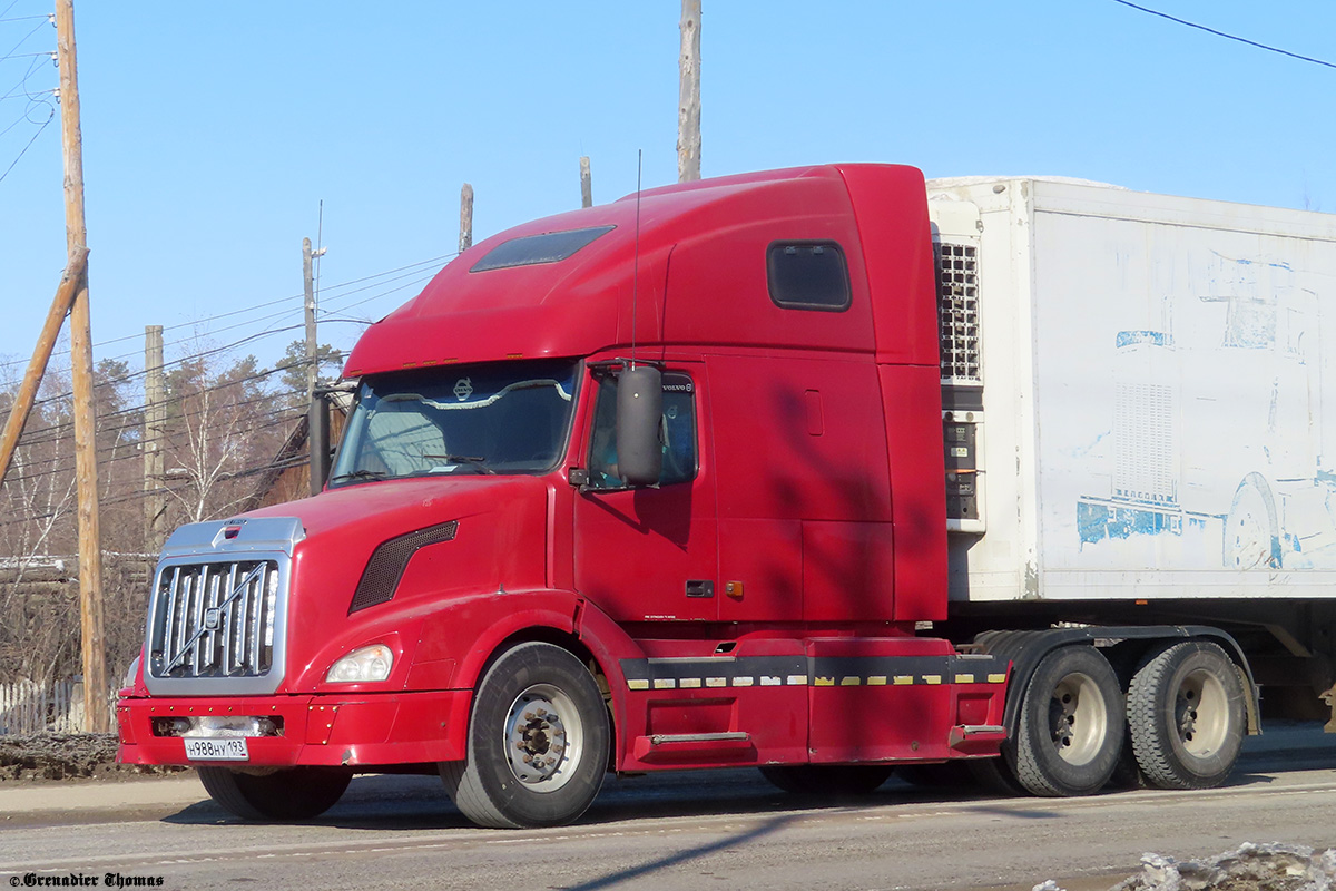 Краснодарский край, № Н 988 НУ 193 — Volvo VNL670