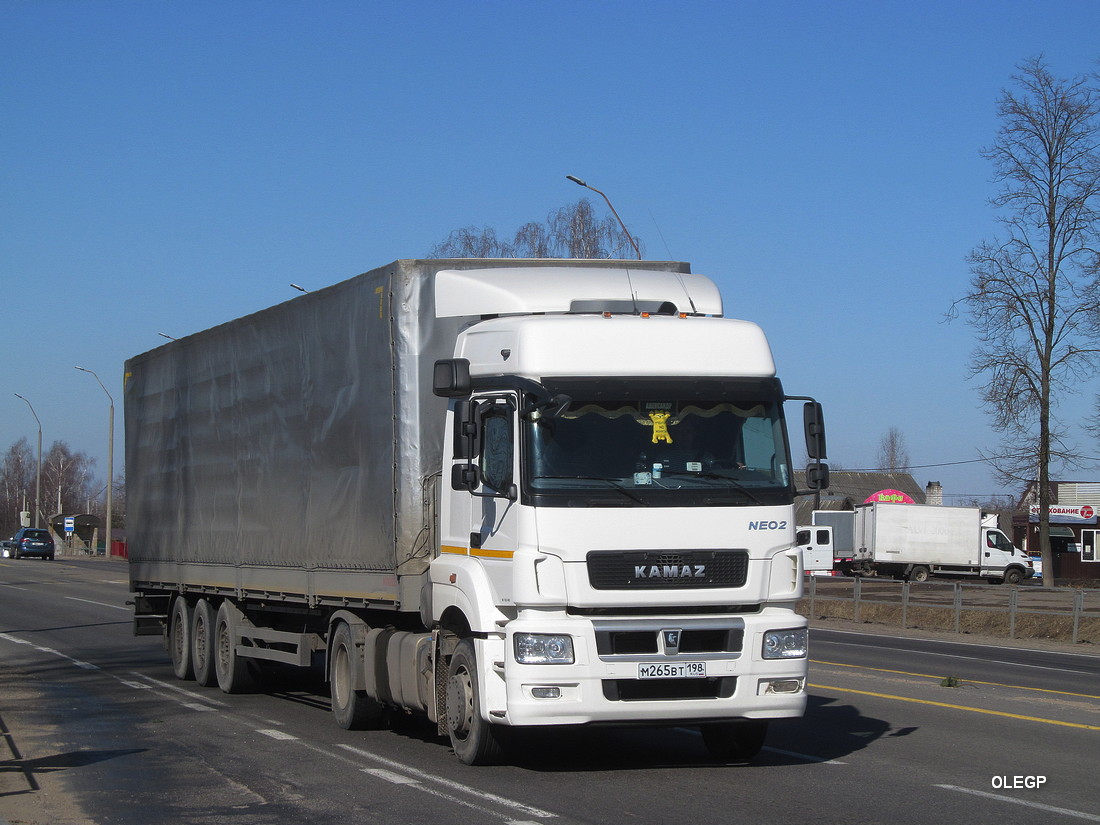 Санкт-Петербург, № М 265 ВТ 198 — КамАЗ-5490-S5(87)