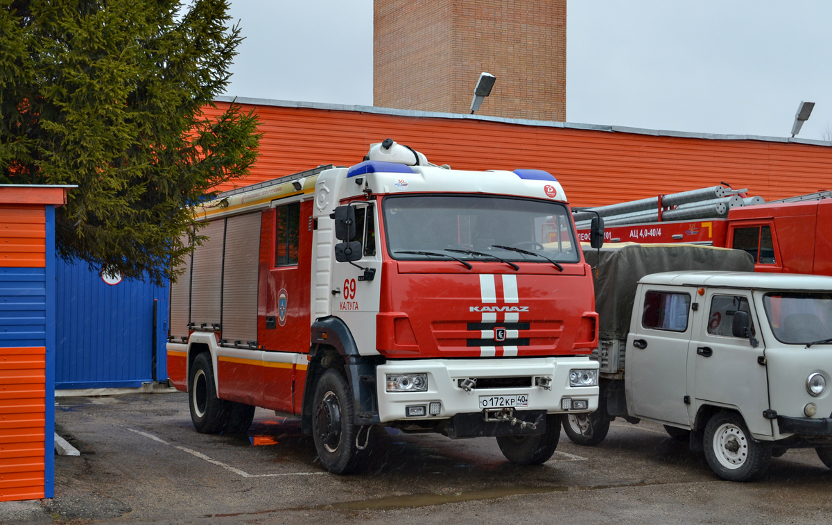 Калужская область, № О 172 КР 40 — КамАЗ-5387-RF(08) [53870F-R]