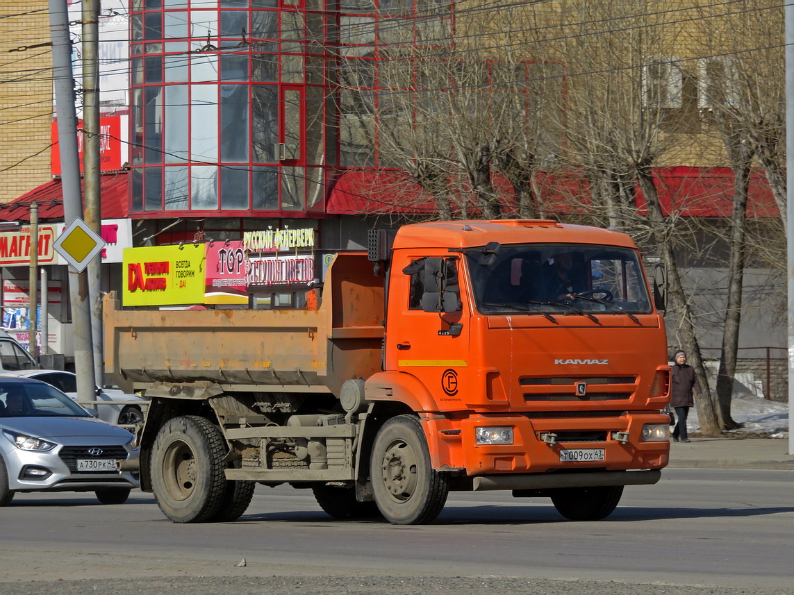 Кировская область, № Т 009 ОХ 43 — КамАЗ-43255-C4(25)