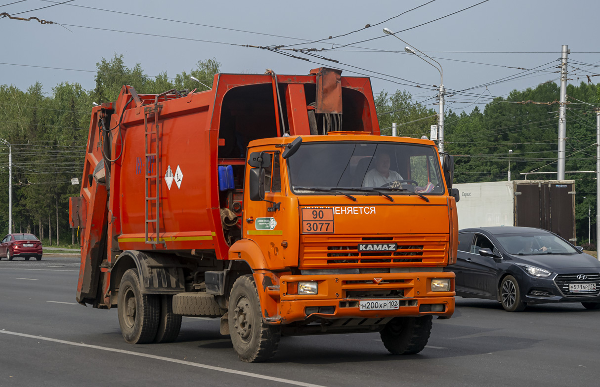 Башкортостан, № Н 200 ХР 102 — КамАЗ-53605-62