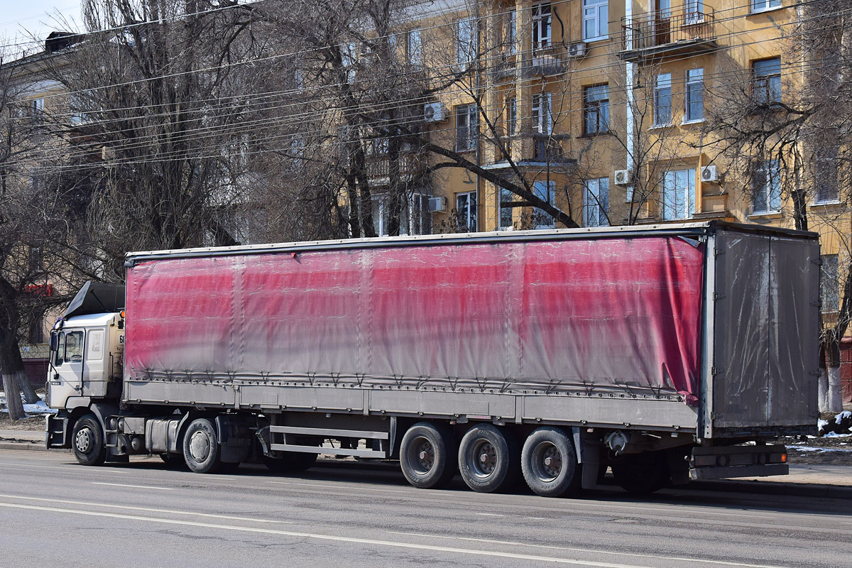 Волгоградская область, № А 034 АУ 134 — MAN F2000 (общая модель)