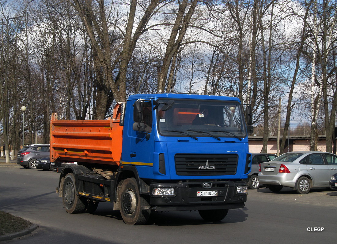Минская область, № АТ 1046-5 — МАЗ-5550 (общая модель)