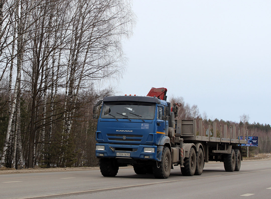 Рязанская область, № Н 906 ТВ 62 — КамАЗ-43118-50