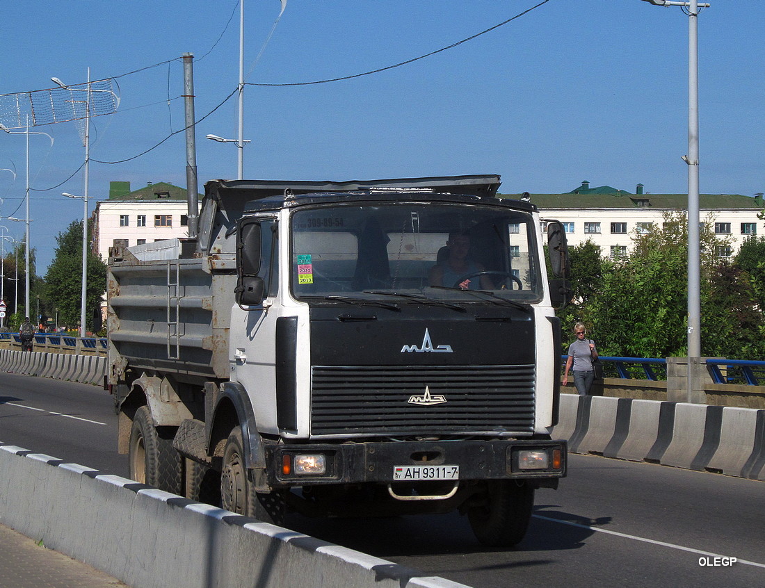 Минск, № АН 9311-7 — МАЗ-5551 (общая модель)