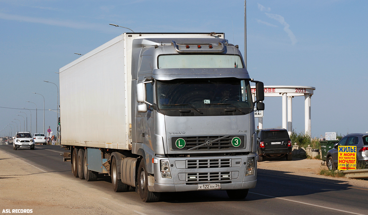 Ставропольский край, № Х 122 ХН 26 — Volvo ('2002) FH-Series