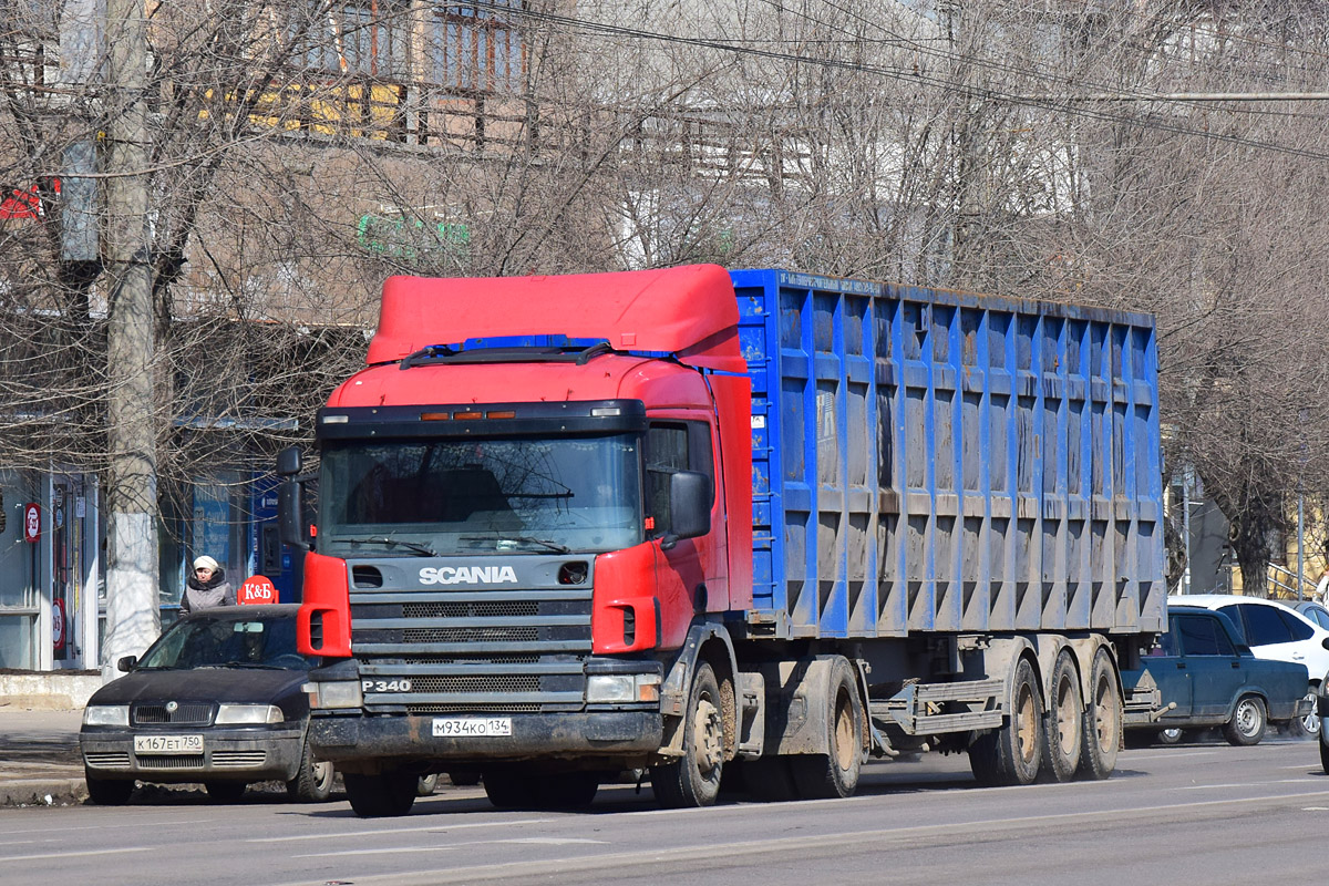 Волгоградская область, № М 934 КО 134 — Scania ('1996) P114G