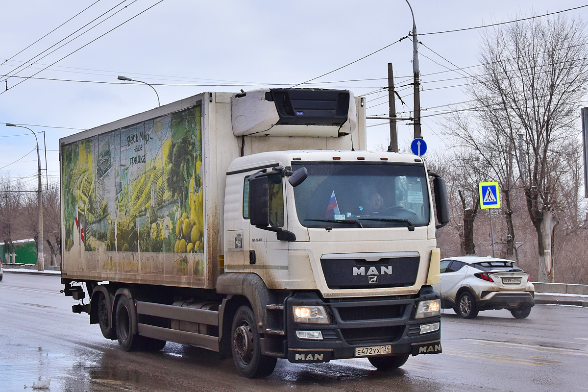 Волгоградская область, № Е 472 УХ 134 — MAN TGS 26.350
