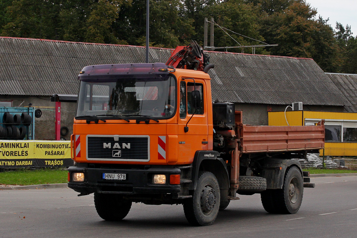 Литва, № HNU 978 — MAN M90 (общая модель)