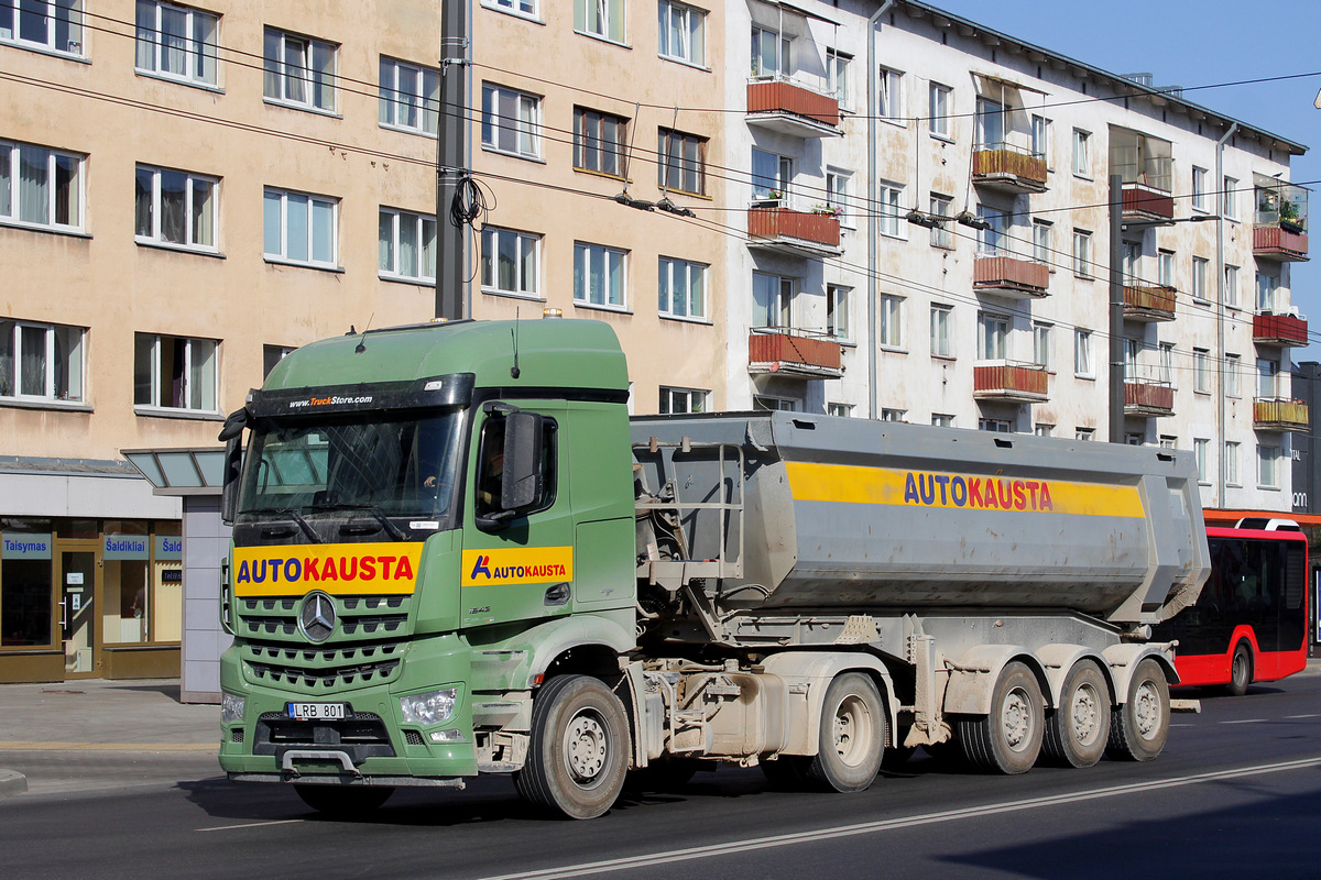 Литва, № LRB 801 — Mercedes-Benz Arocs (общ.м)