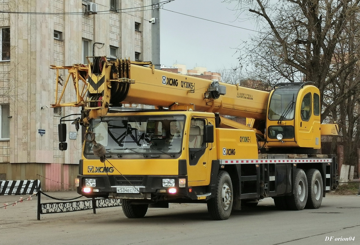 Краснодарский край, № К 534 ЕС 123 — XCMG (общая модель)