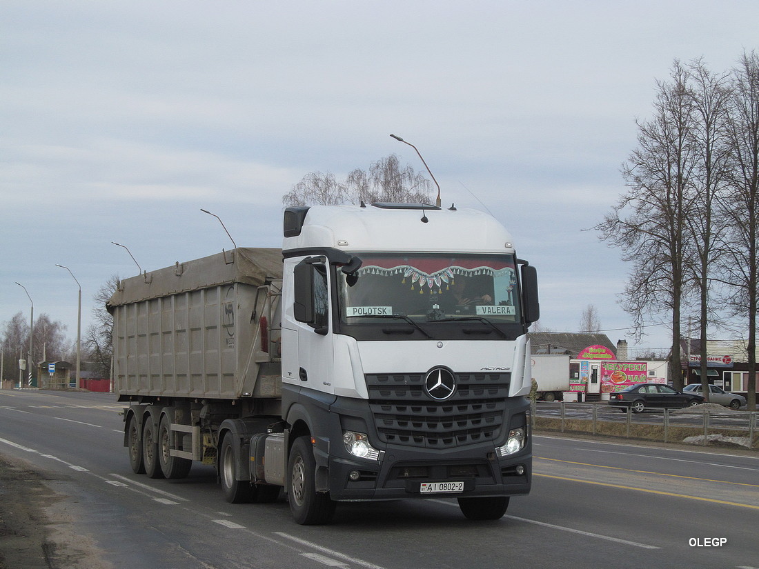 Витебская область, № АІ 0802-2 — Mercedes-Benz Actros ('2011) 1845