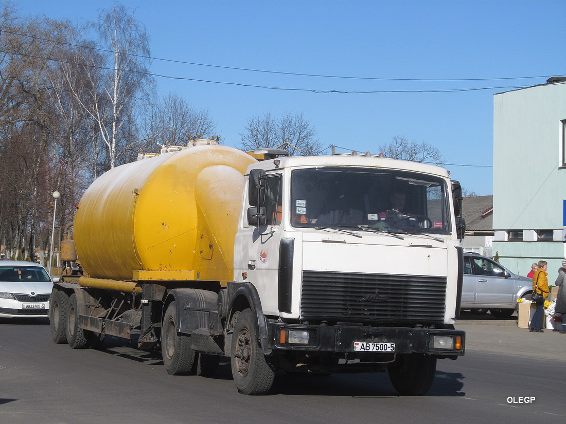 Минская область, № АВ 7500-5 — МАЗ-5432 (общая модель)