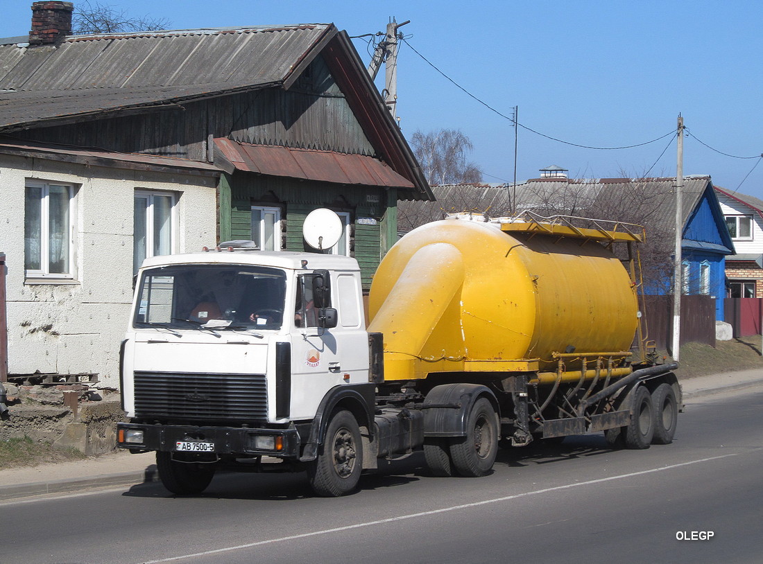 Минская область, № АВ 7500-5 — МАЗ-5432 (общая модель)