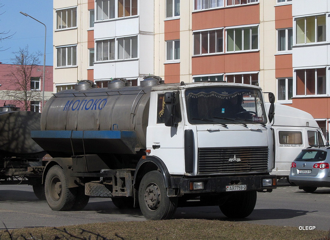 Витебская область, № АА 7759-2 — МАЗ-5337 (общая модель)