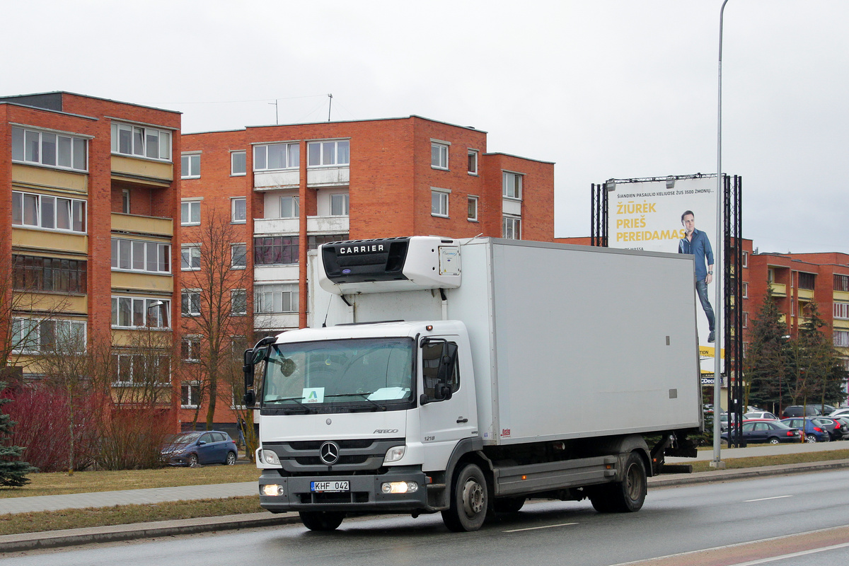 Литва, № KHF 042 — Mercedes-Benz Atego 1218