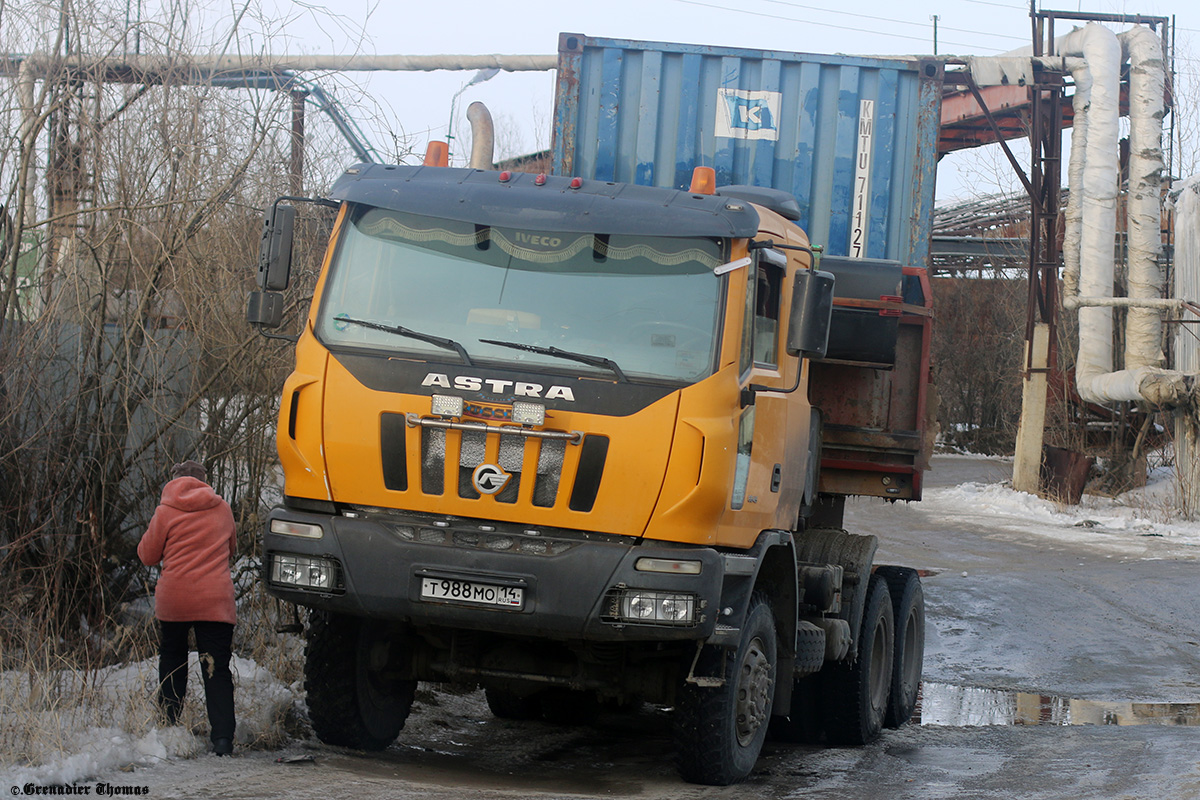 Саха (Якутия), № Т 988 МО 14 — Astra HD8