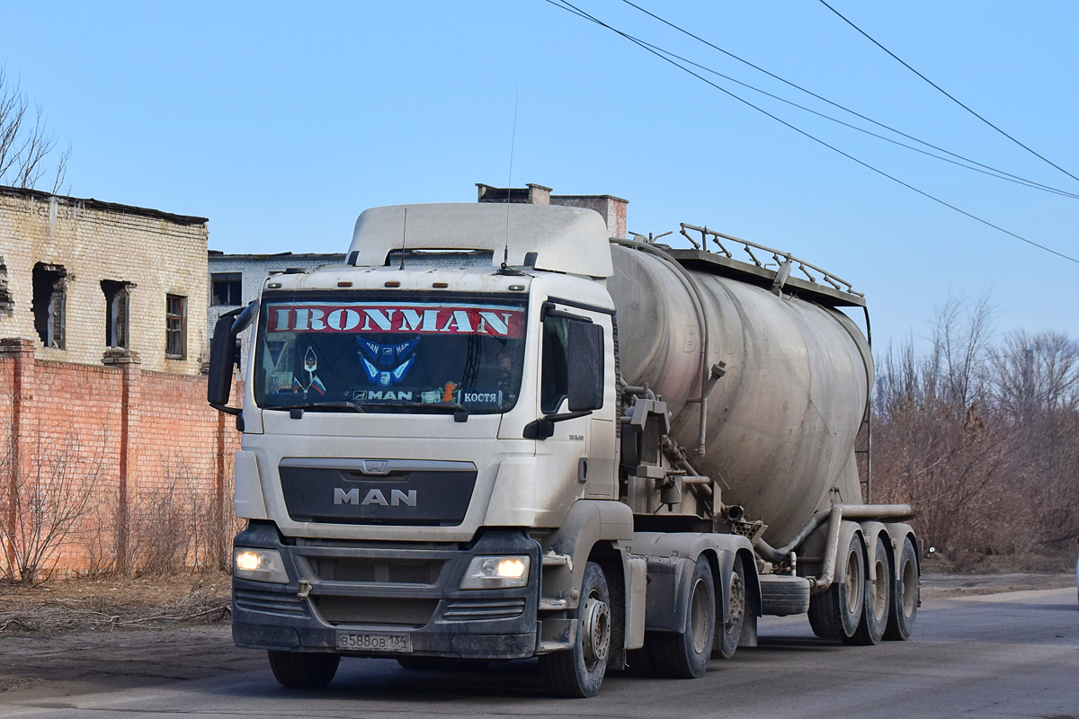 Волгоградская область, № В 588 ОВ 134 — MAN TGS 26.440