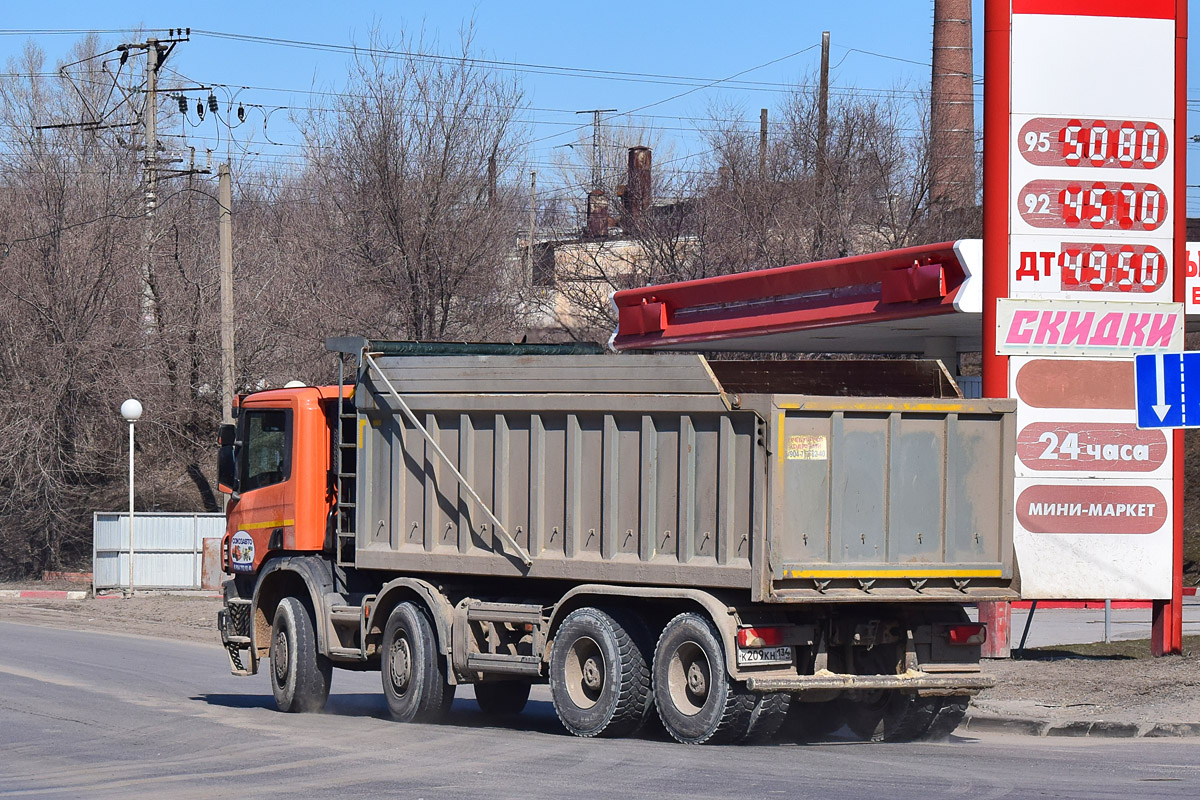 Волгоградская область, № К 209 КН 134 — Scania ('2011) P400