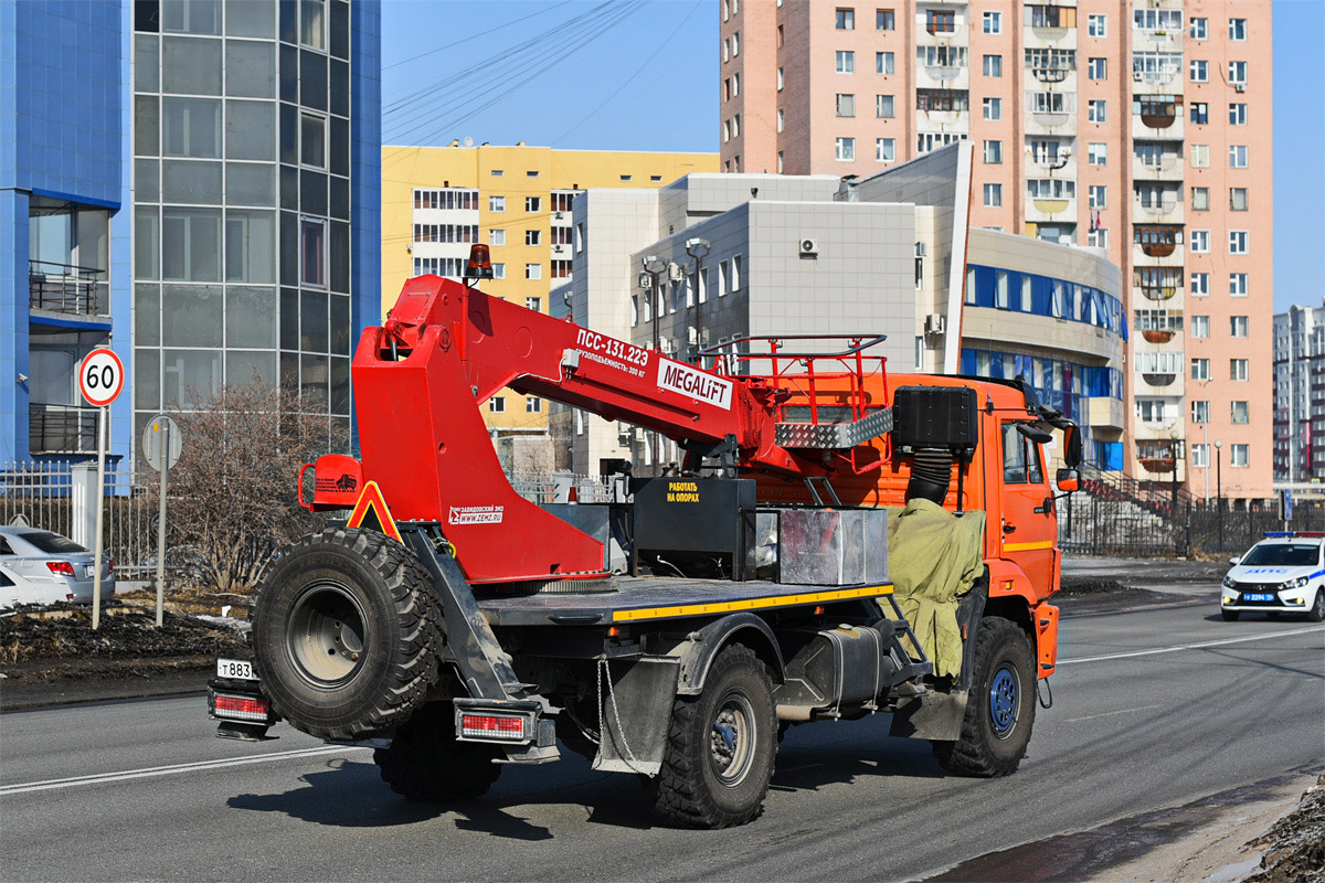 Саха (Якутия), № Т 883 МО 14 — КамАЗ-43502-D5(66)