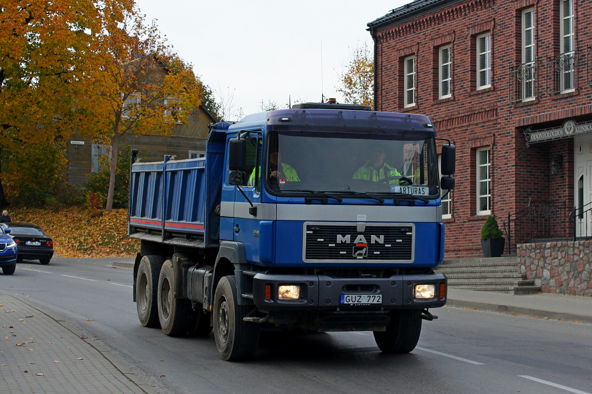 Литва, № GUZ 772 — MAN F2000 27.403