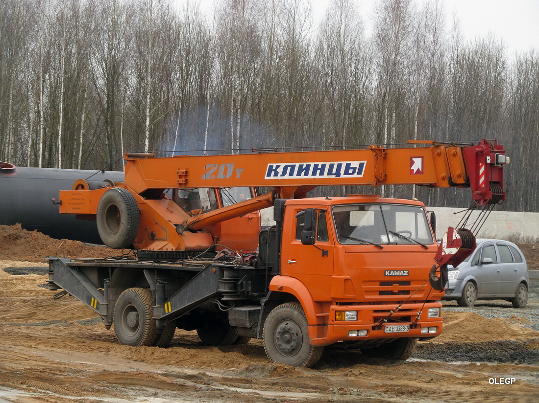 Минская область, № АВ 3388-5 — КамАЗ-53605 (общая модель)