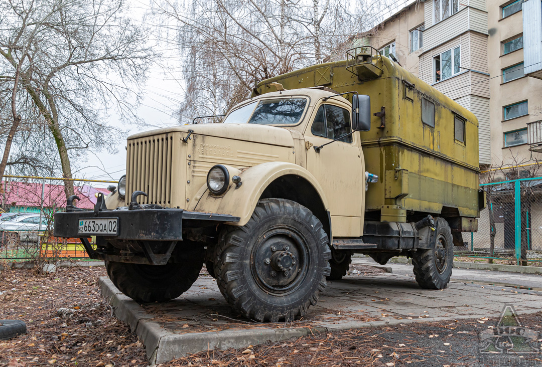 Алматы, № 663 DQA 02 — ГАЗ-63АЭ