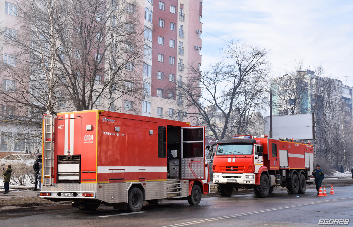 Архангельская область, № М 322 ВР 29 — КамАЗ-4308-C4(25)