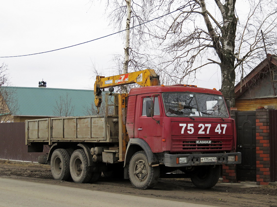 Кировская область, № Р 175 НК 43 — КамАЗ-5320