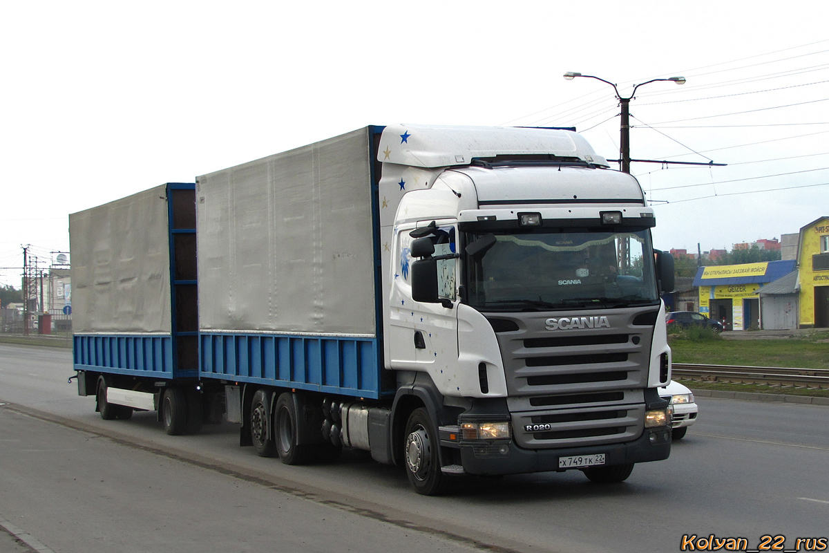Алтайский край, № Х 749 ТК 22 — Scania ('2004) R420