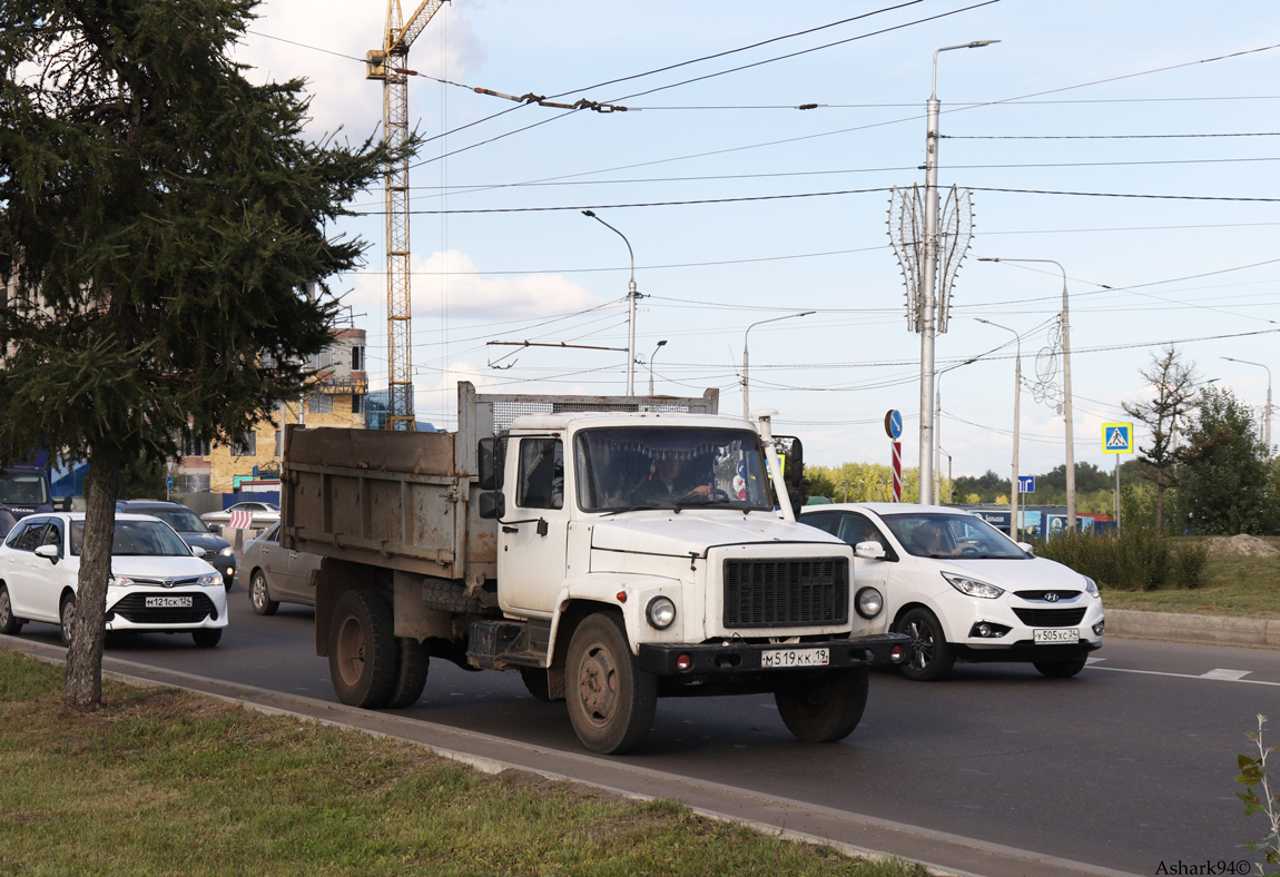 Красноярский край, № М 519 КК 19 — ГАЗ-3309