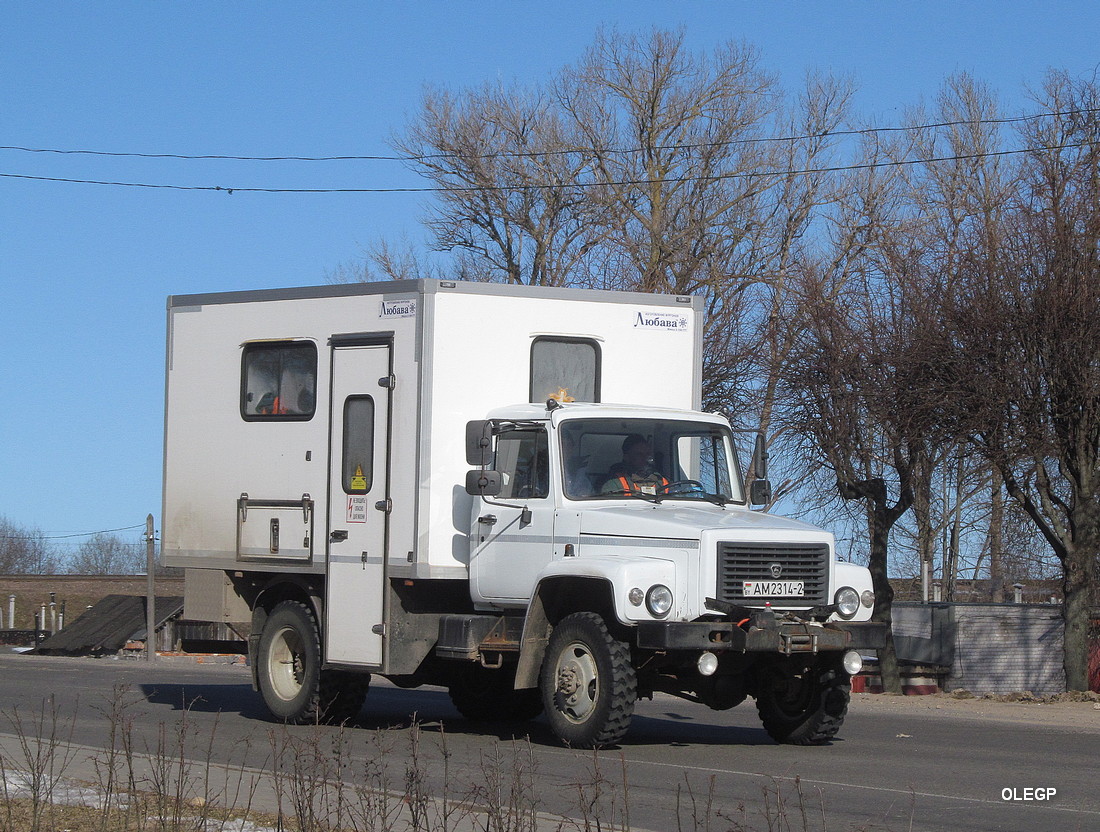 Витебская область, № АМ 2314-2 — ГАЗ-33086 «Земляк»