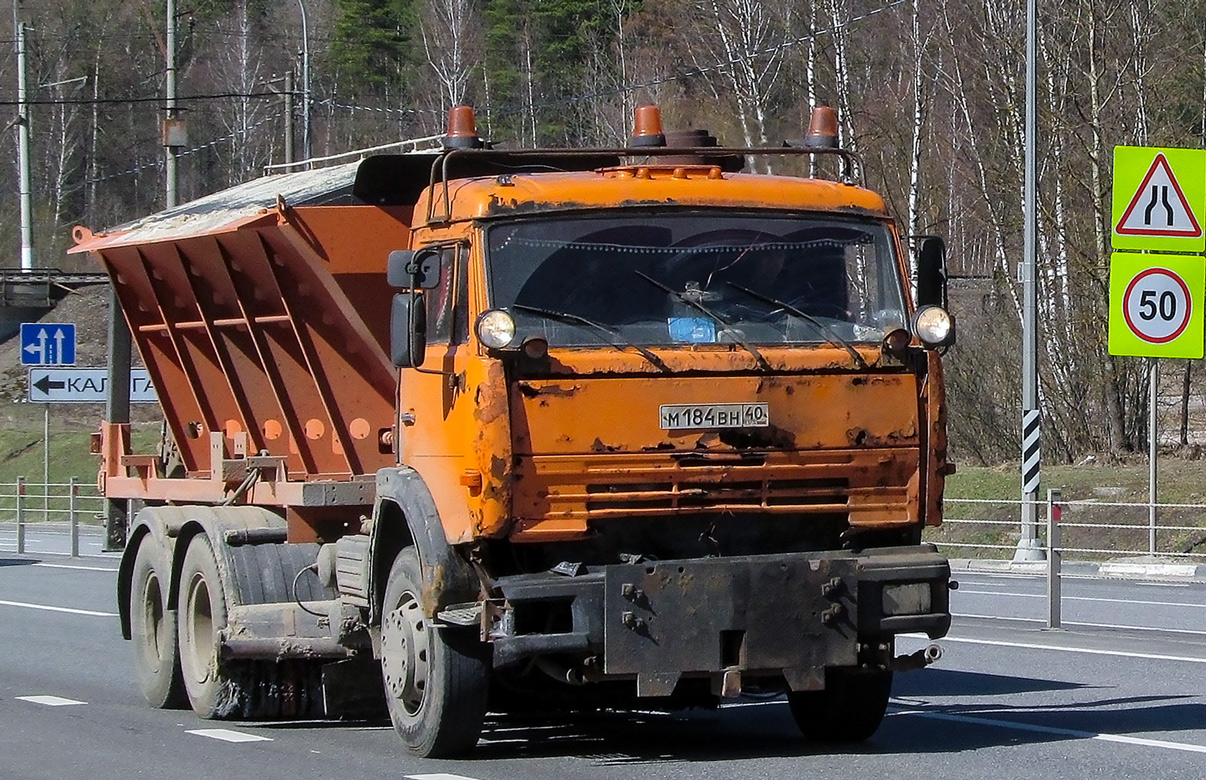 Калужская область, № М 184 ВН 40 — КамАЗ-65115-62
