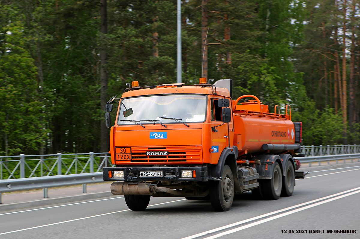Санкт-Петербург, № В 254 КА 178 — КамАЗ-65115-D3(97)