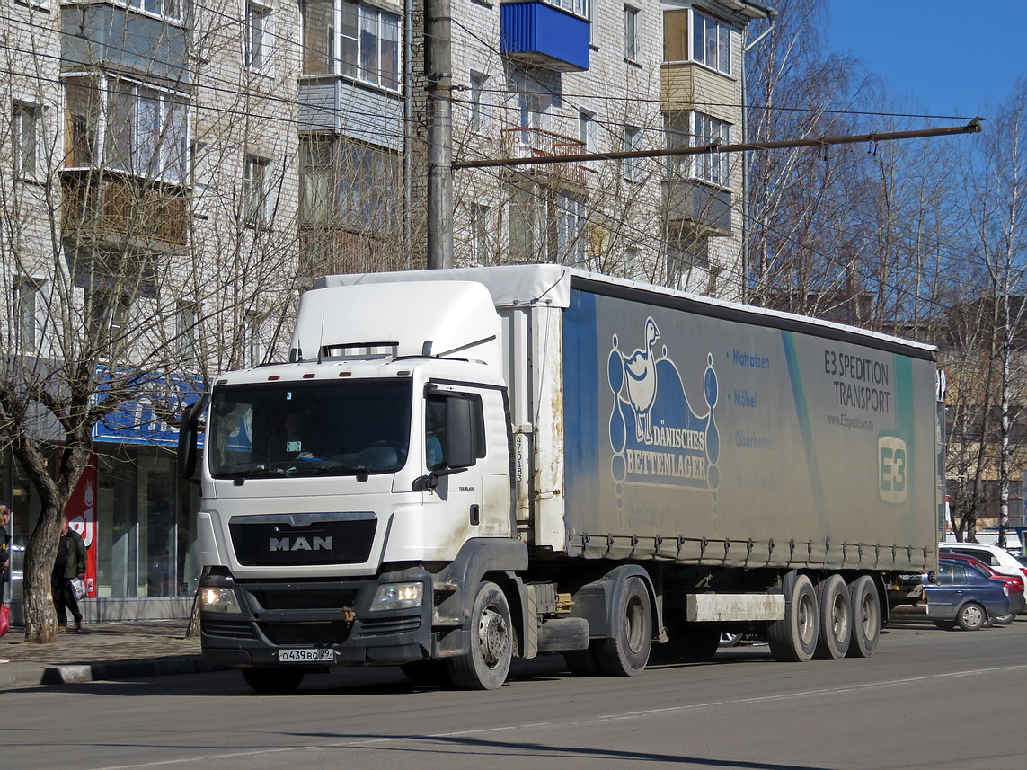 Архангельская область, № О 439 ВС 29 — MAN TGS 19.400