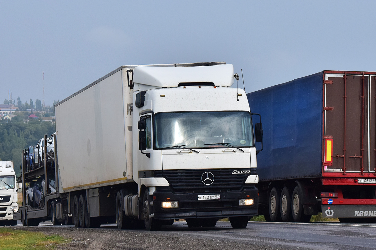 Кабардино-Балкария, № К 160 ЕУ 07 — Mercedes-Benz Actros ('1997) 1840