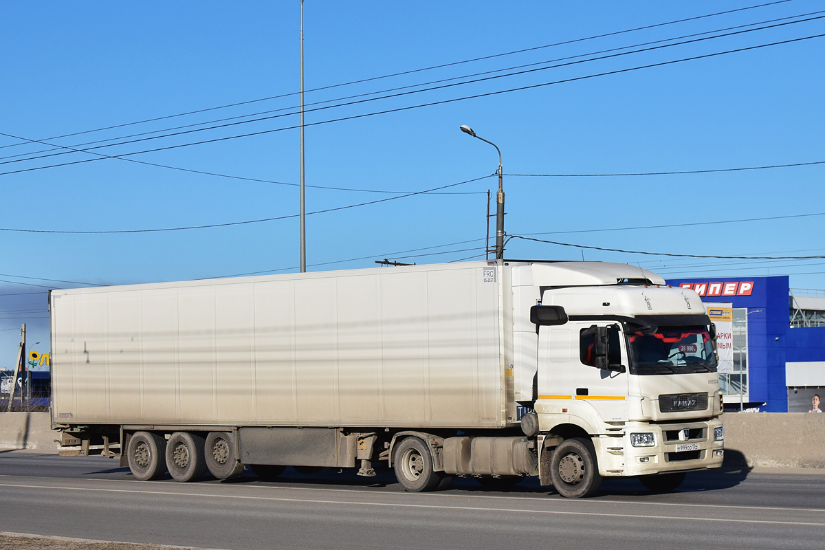 Волгоградская область, № Е 999 ОО 134 — КамАЗ-5490-S5(87)
