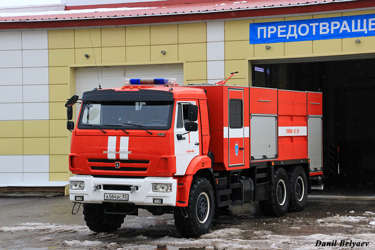 Ненецкий автономный округ, № А 584 ВС 83 — КамАЗ-43118-RF(08) [43118F-R]