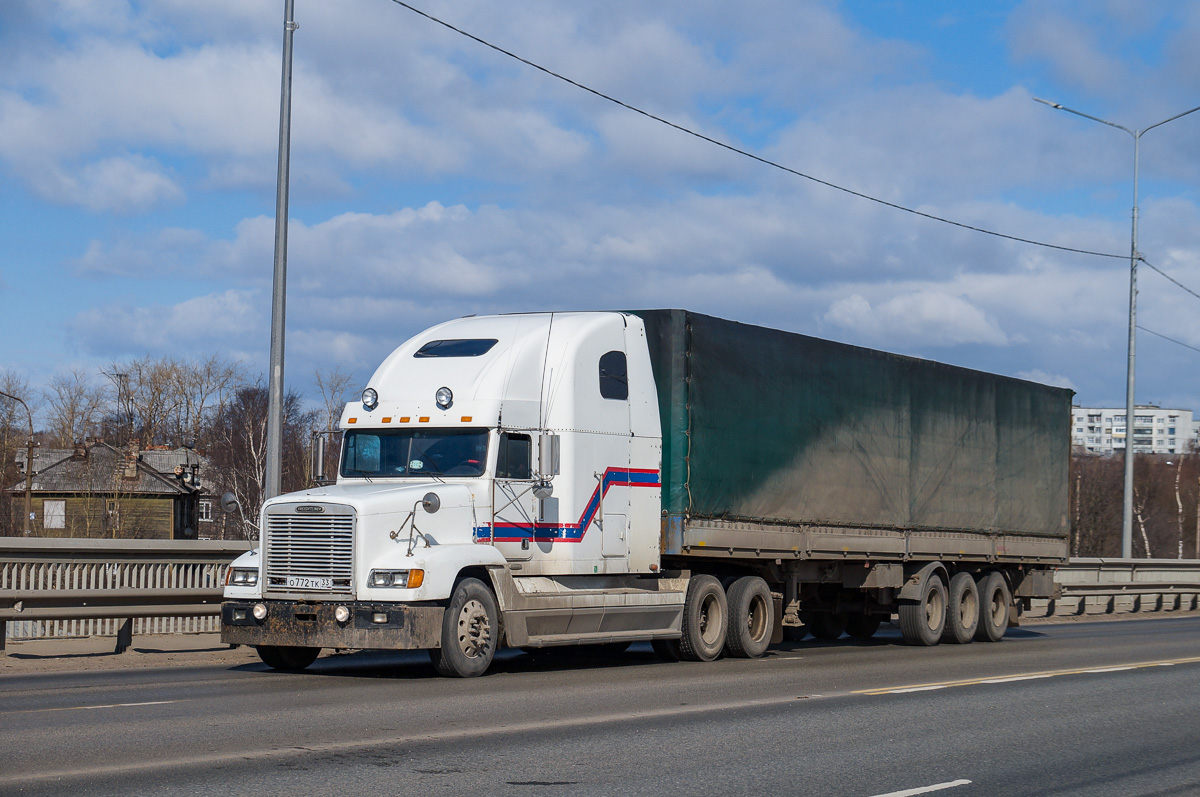 Владимирская область, № О 772 ТК 33 — Freightliner FLD 120