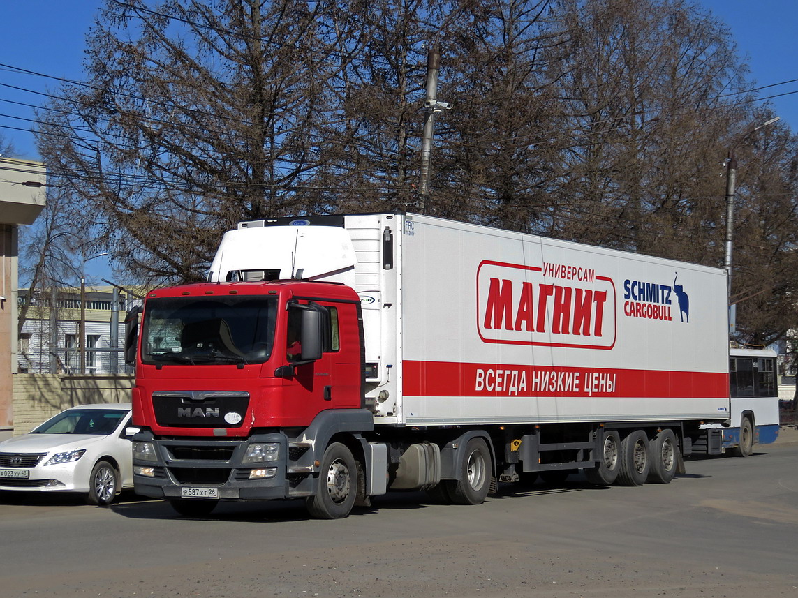 Ставропольский край, № Р 587 ХТ 26 — MAN TGS 18.360