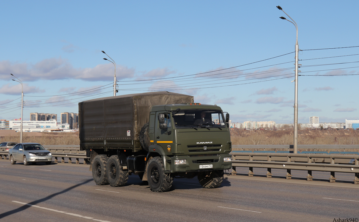Красноярский край, № Т 544 МР 124 — КамАЗ-5350-42